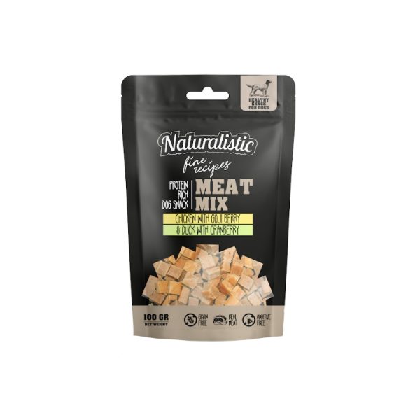 Naturalistic Meatmix chicken/goji berry & duck/cranberry