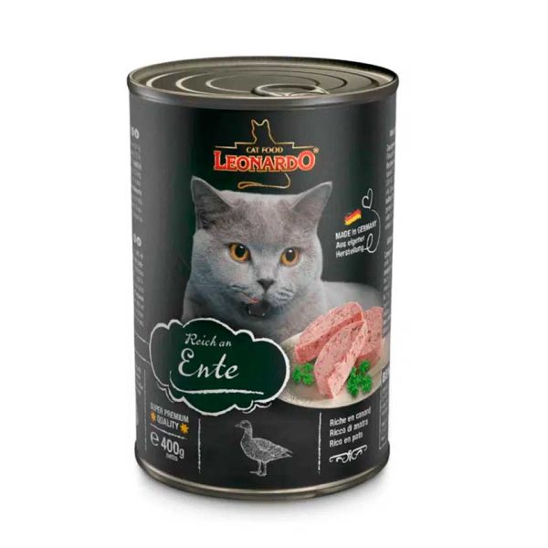 Lata Leonardo Quality Selection Ente (Pato) 400gr