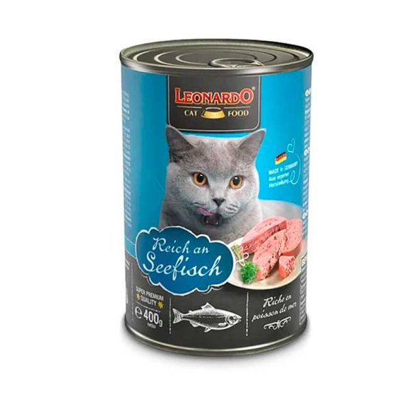 Lata Leonardo Quality Selection Seefish (Pescado) 400gr